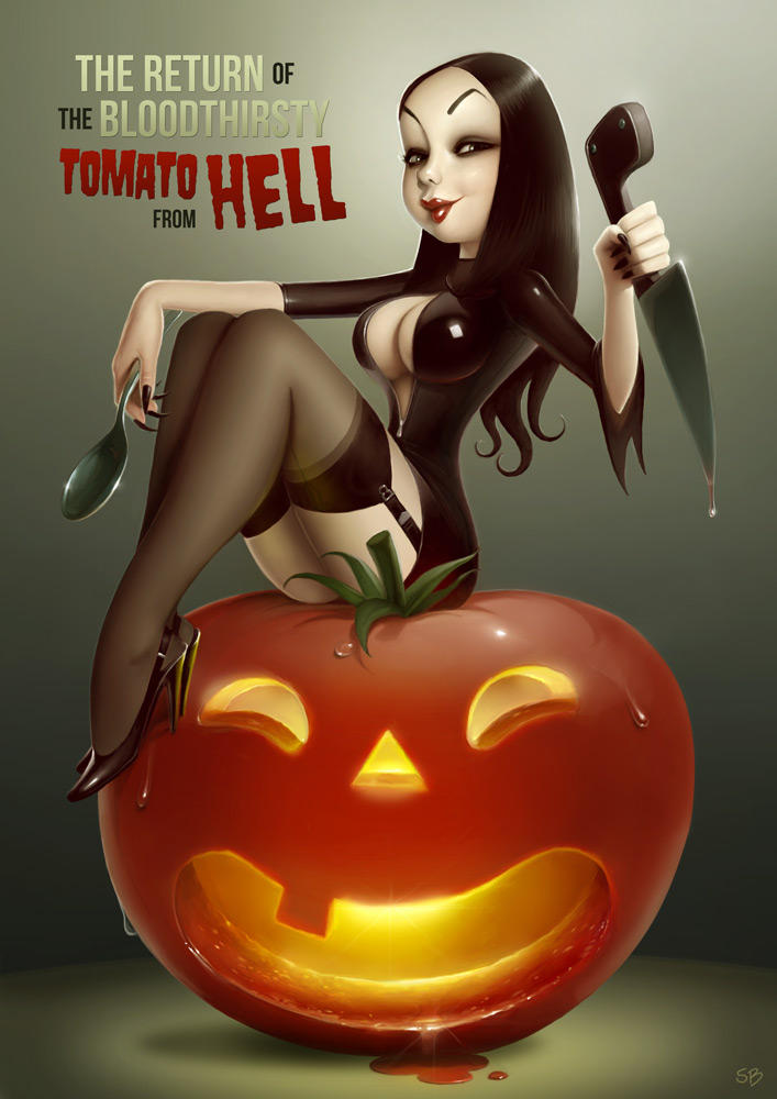 Tomato from hell by PapaNinja
