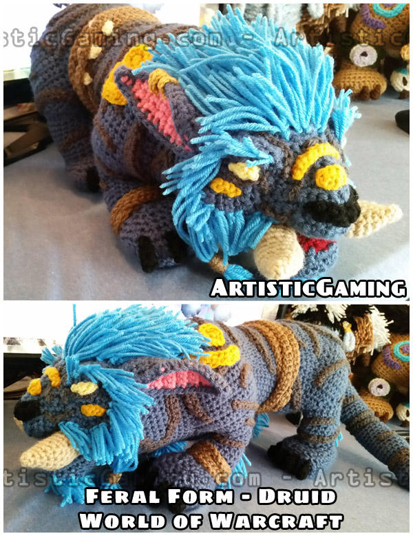 Feral Form - Druid - World of Warcraft by GamerKirei