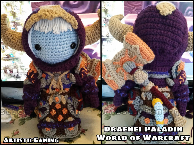 Draenei Paladin - World of Warcraft by GamerKirei
