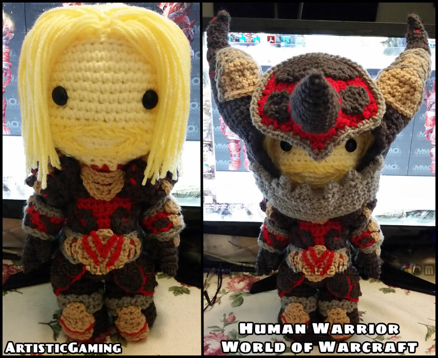 Human Warrior - World of Warcraft by GamerKirei