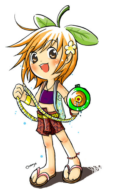 Songkran Day by oranjisama