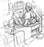 Nike Room Study by naima
