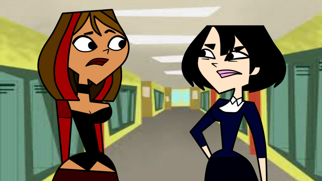 Total Drama Gwen and Courtney by NikiDark on DeviantArt