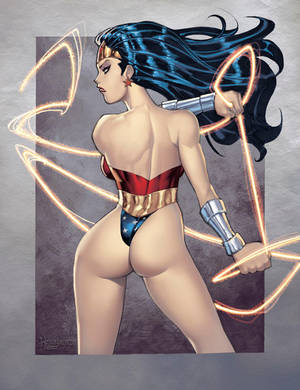 WonderWomanBooty-COLOR by RyanKinnaird WonderWomanBooty-COLOR by RyanKinnaird