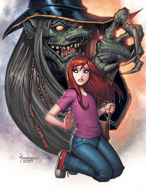 World of Fiction Pin-up by RyanKinnaird World of Fiction Pin-up by RyanKinnaird