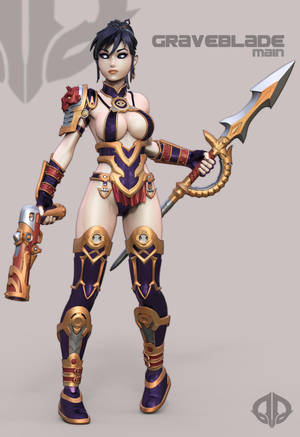 DIVONIC DAMES - GRAVEBLADE by RyanKinnaird DIVONIC DAMES - GRAVEBLADE by RyanKinnaird