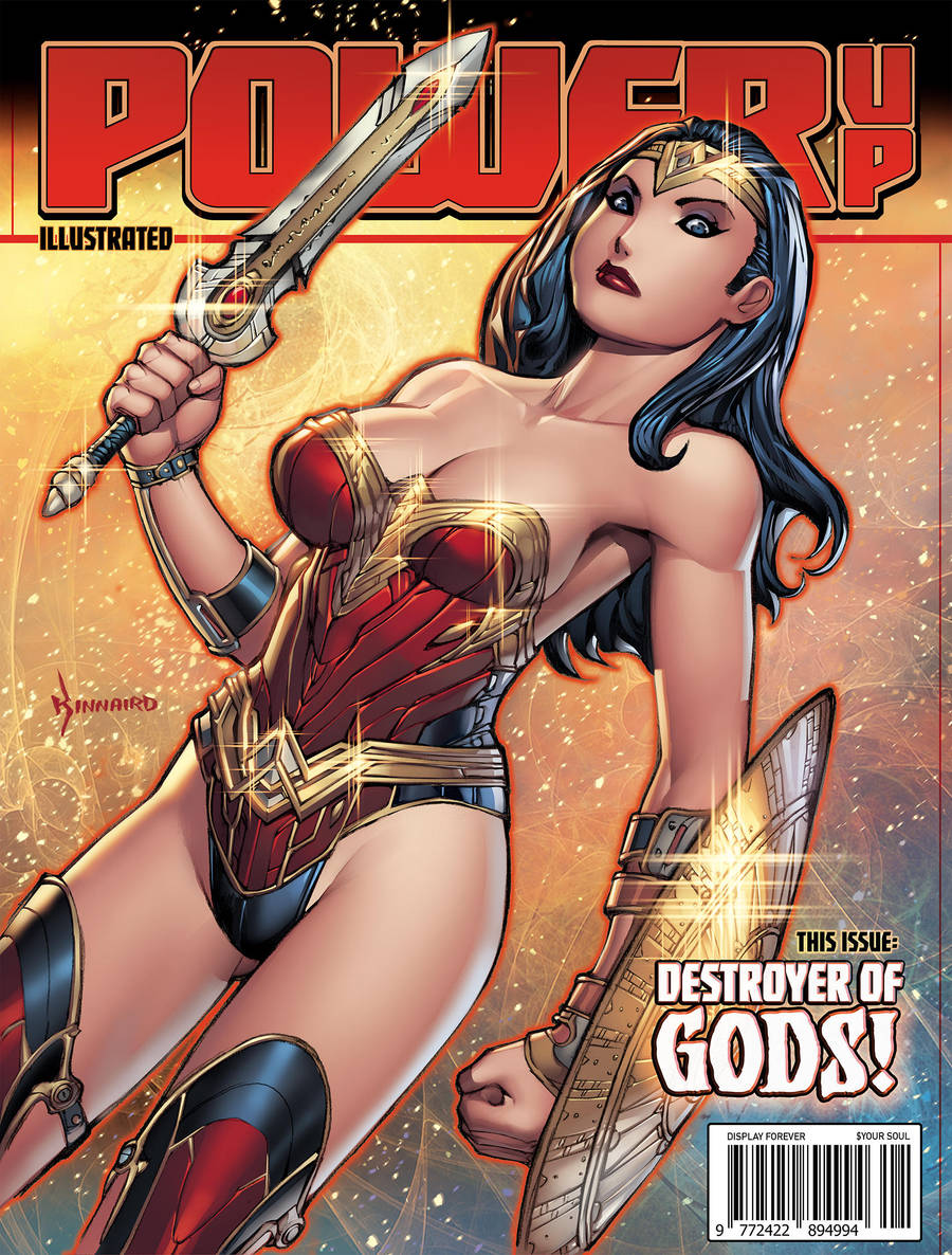 POWER UP! - Wonder Woman by RyanKinnaird