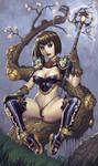 Sorcerer on Tree by RyanKinnaird Sorcerer on Tree by RyanKinnaird