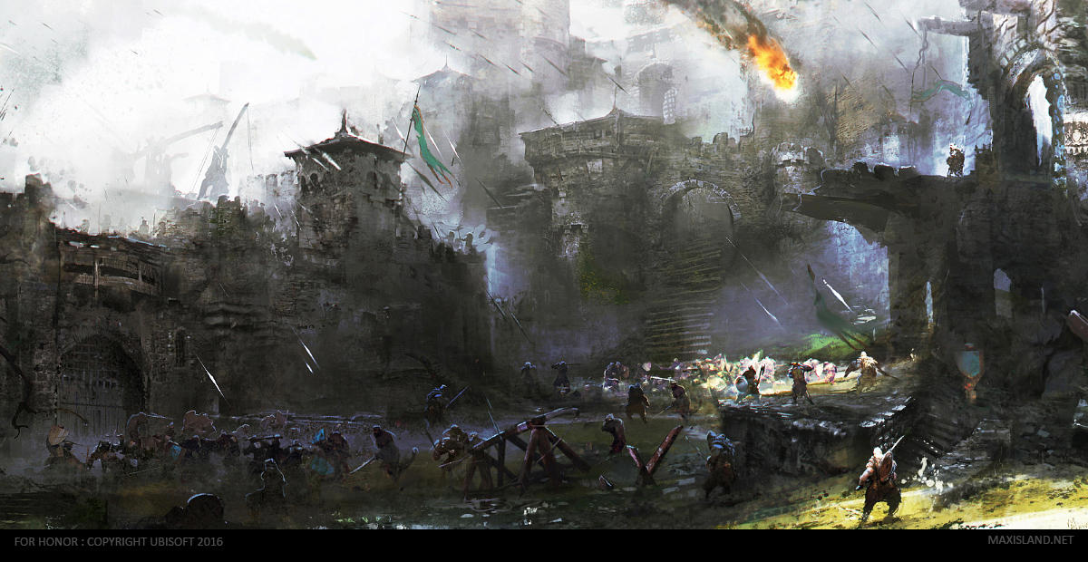 ForHonor : Courtyard's Battle by MaxD-Art ForHonor : Courtyard's Battle by MaxD-Art