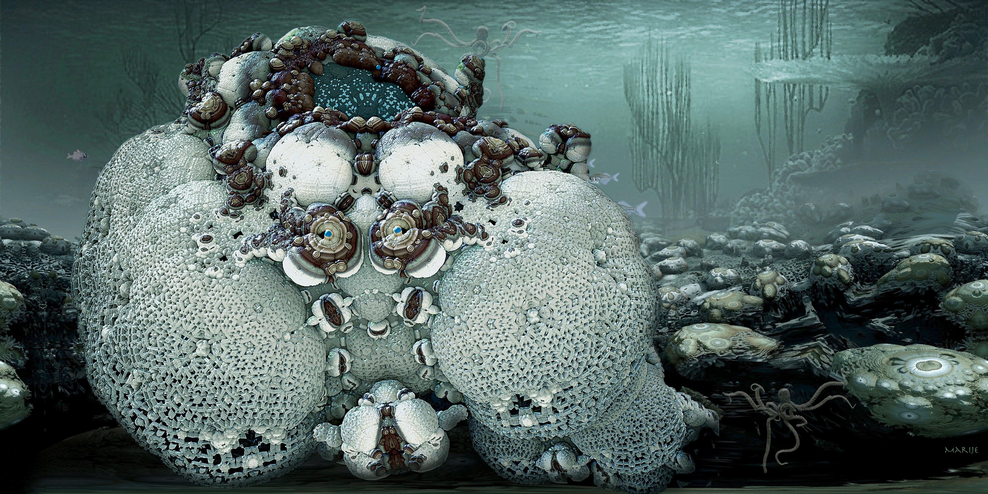 Deep Sea Creature by marijeberting