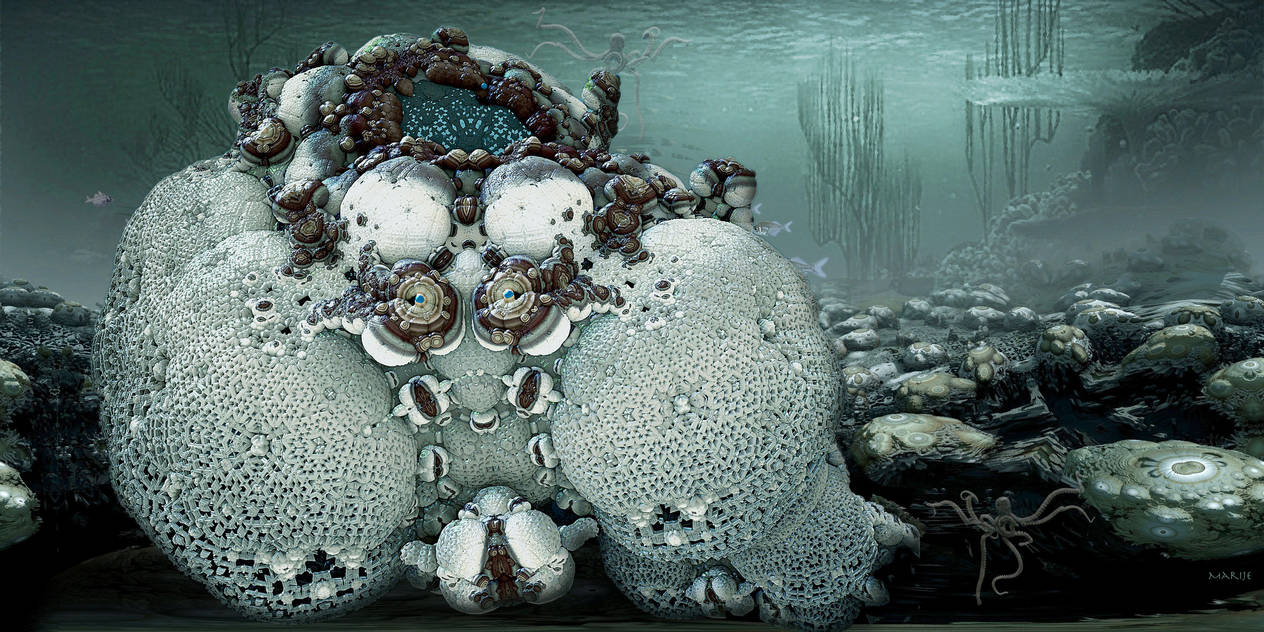 Deep Sea Creature by marijeberting