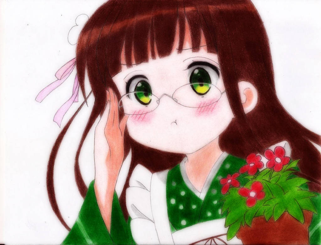 Ujimatsu Chiya Gochuumon Wa Usagi Desu Ka Gochiusa Anime Art
