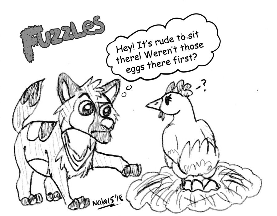 Inktober Day 5 - Chicken by Nala15