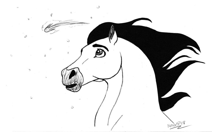 Inktober Day 8 - Star by Nala15