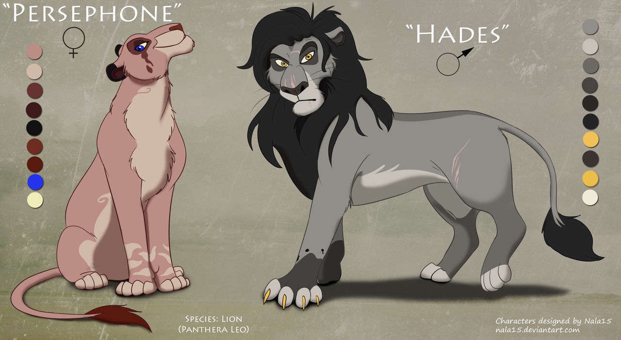 Hades + Persephone - CLOSED by Nala15