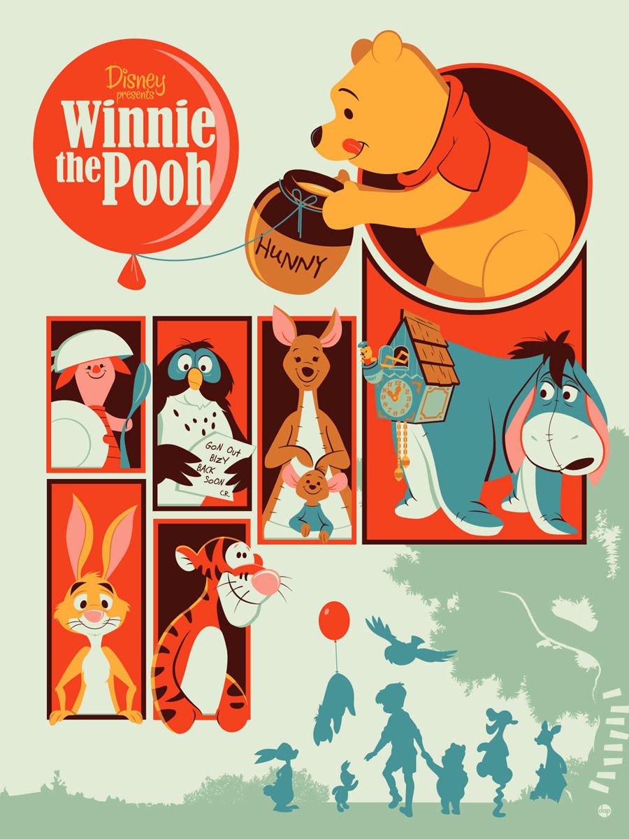 Winnie the Pooh by Montygog