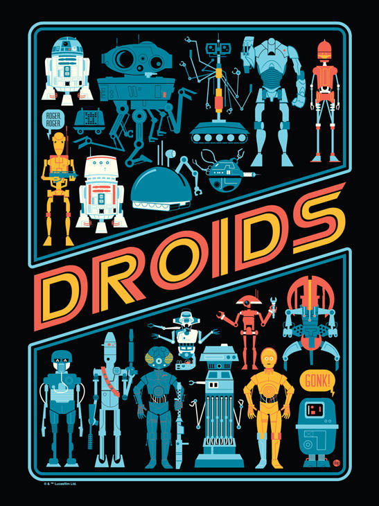 Droids by Montygog