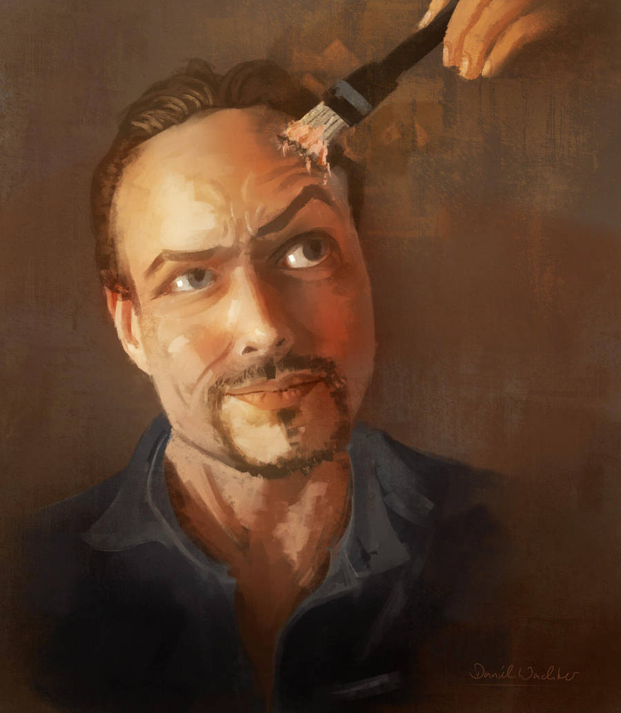 Self Portrait 2 by danielwachter