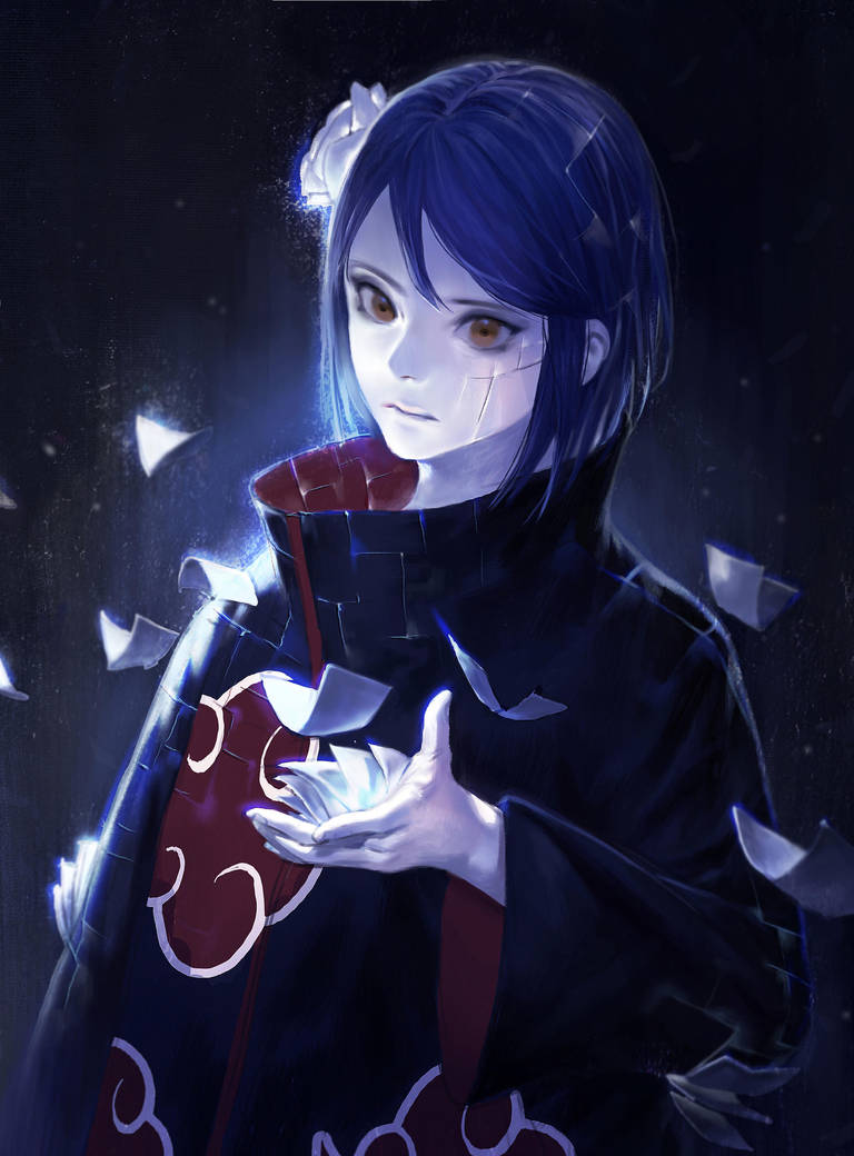 fan art - naruto_konan by user990 on DeviantArt