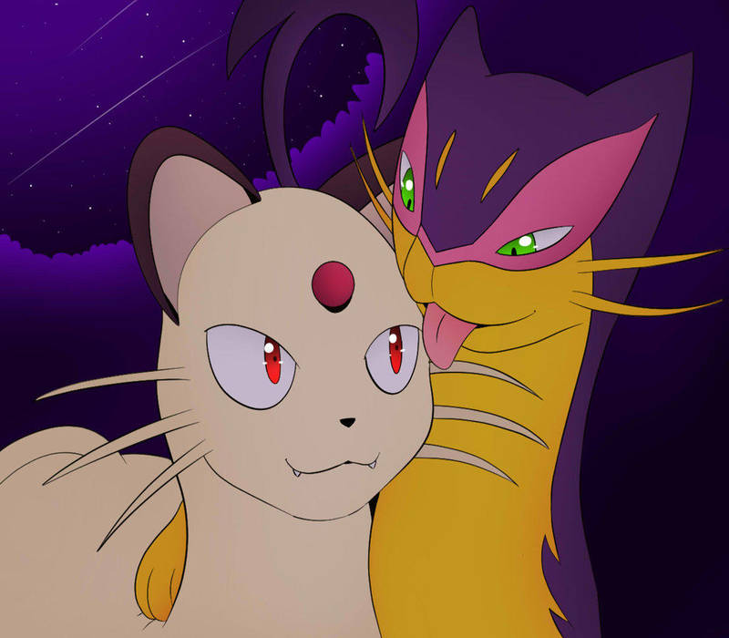 [Collaboration] Cat Love by Winick-Lim on DeviantArt