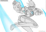 Tracer - Line Art by MichelleHoefener