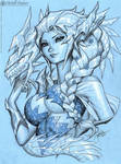 ELSA Ice Dragon by MichelleHoefener