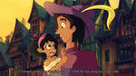 Clopin and Esmeralda by GothicMonocle
