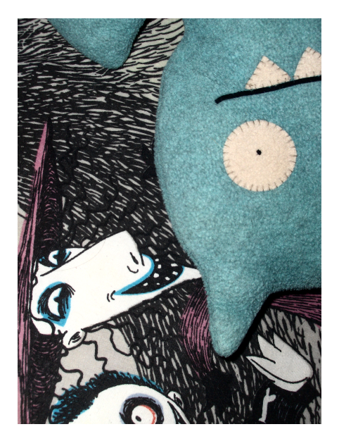 Ice Bat the Ugly Doll by the-Mad-Hatress