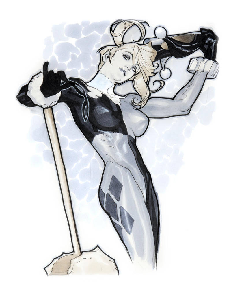 Harley Unmasked by AdamHughes