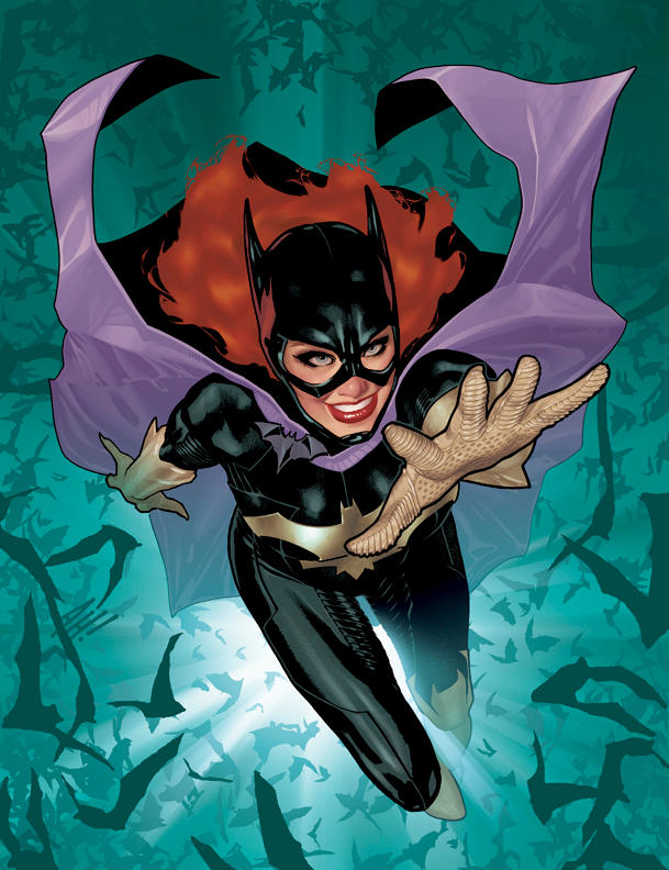 Batgirl Cover No 1 by AdamHughes