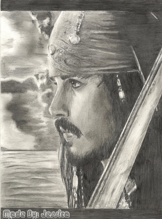 Jack Sparrow :johnny depp: by jessie145