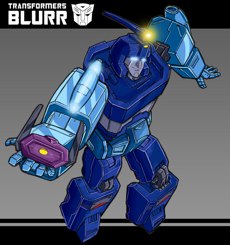 G1 Blurr Colours by studiogdp on DeviantArt