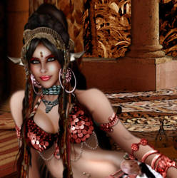 Zenobia, Palmyrene Queen by BlackWolf-Studio