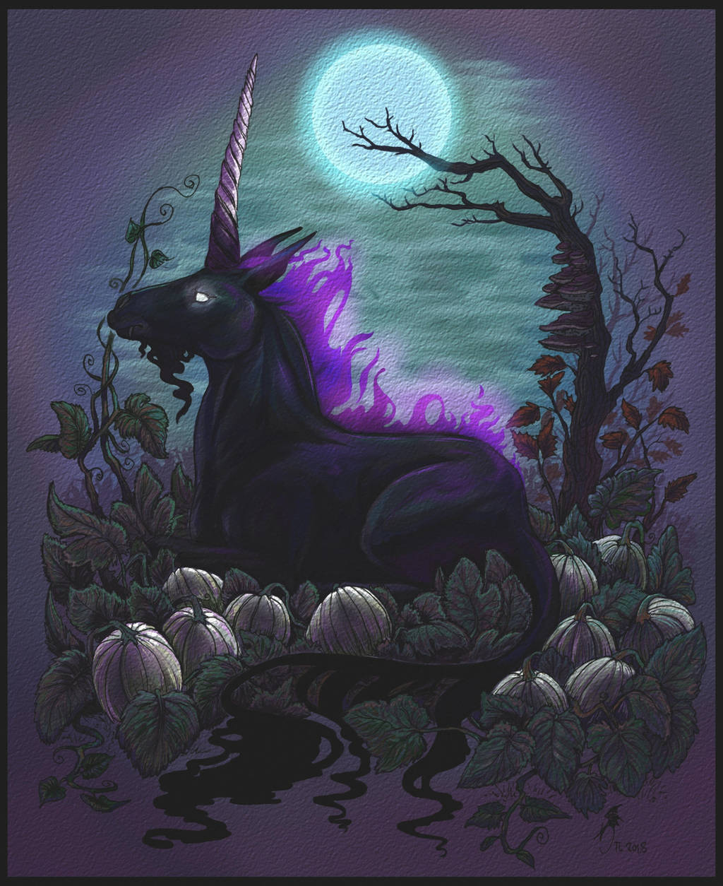 Nightmare's Garden- Halloween 2018 by jaxxblackfox
