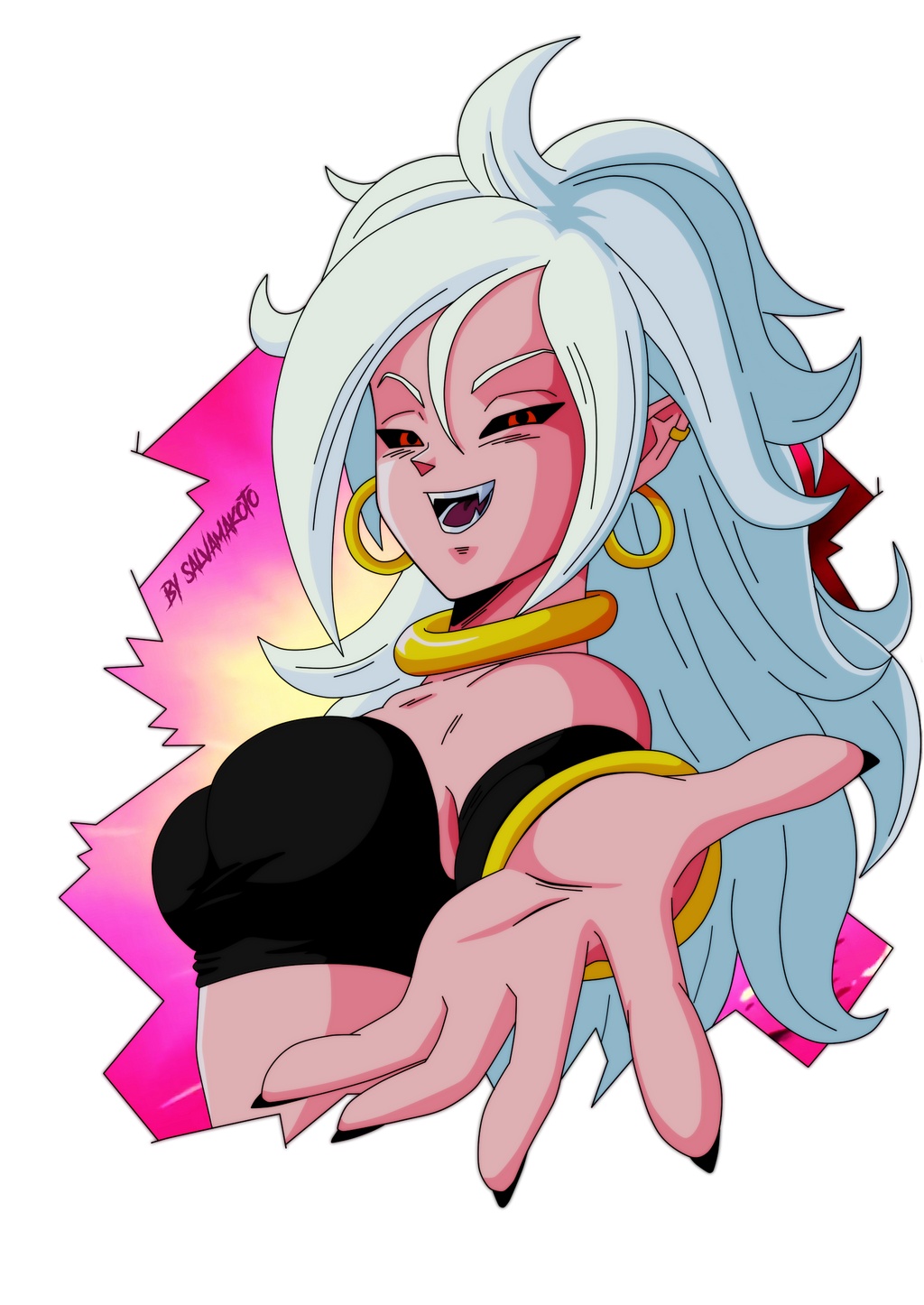 Majin Android 21 by salvamakoto