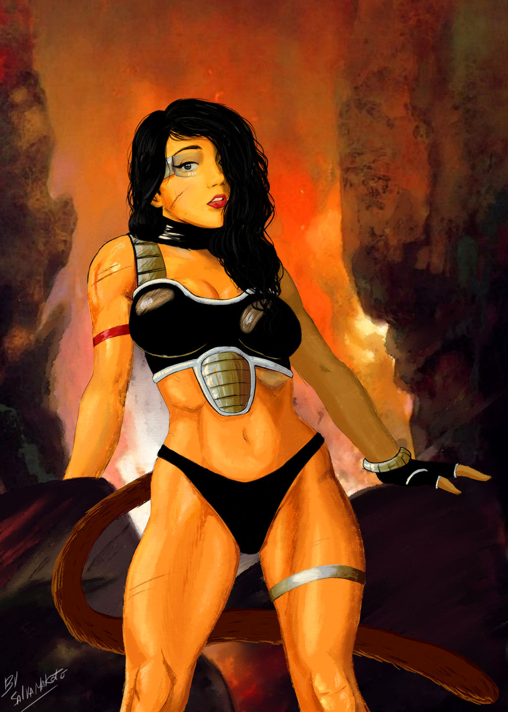 Saiyan Amazon by salvamakoto