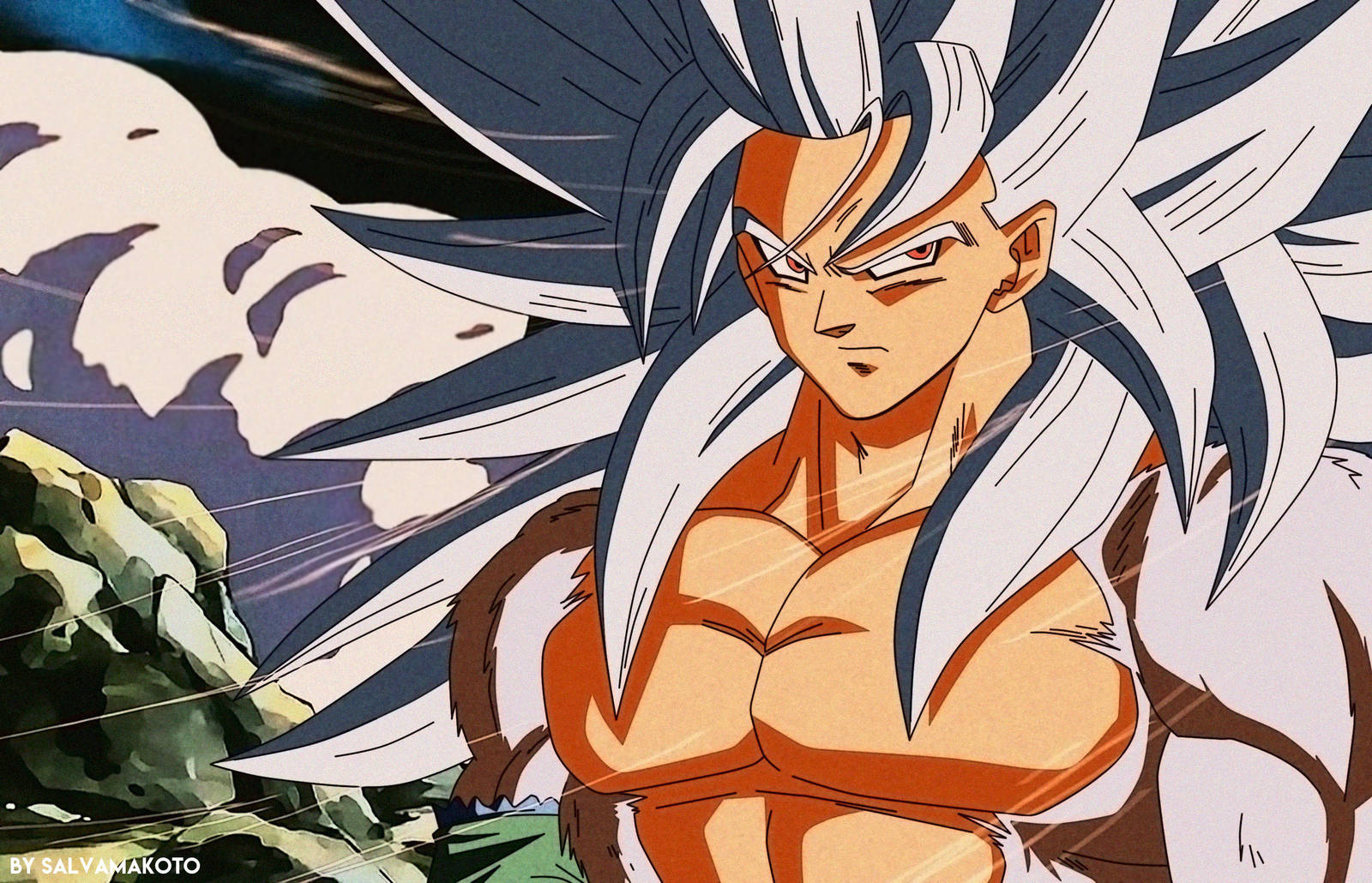 GOKU SSJ5 by salvamakoto