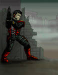 Captain Scarlet by Raax-theIceWarrior