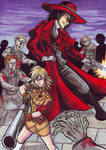 Alucard and Seras - Birthday Present by Raax-theIceWarrior