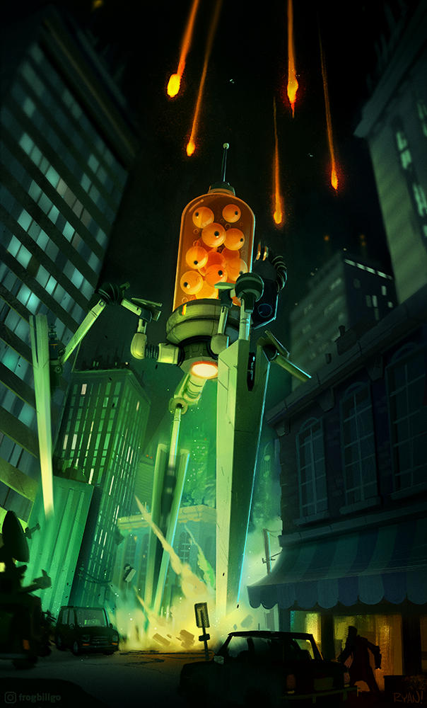 Alien Invasion! by frogbillgo