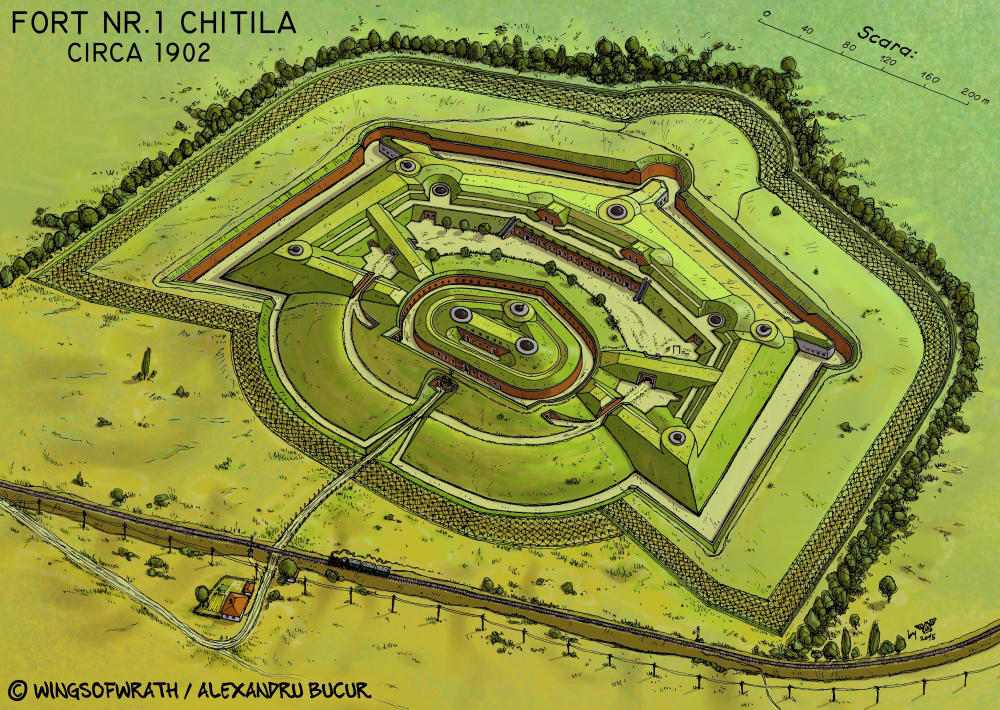 Fort No.1 Chitila by wingsofwrath