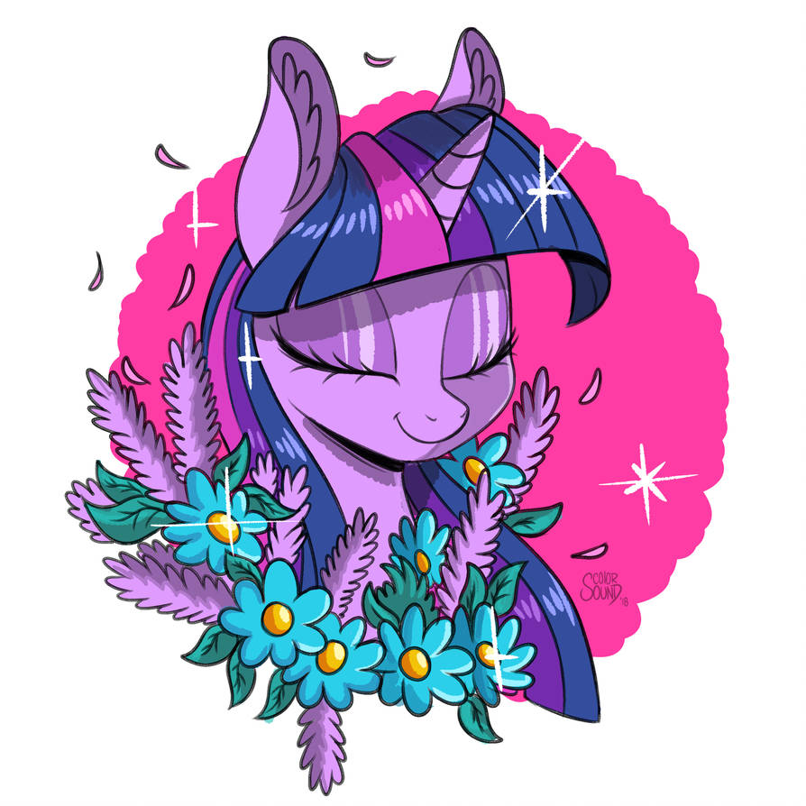floral_twilight_sparkle_by_colorsoundz_d