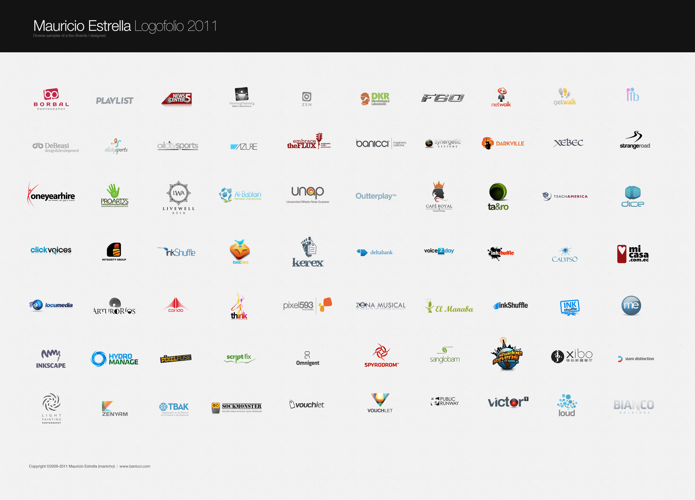 Logofolio 2011 by mauricioestrella