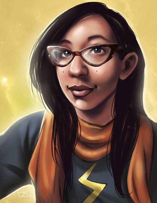 A portrait for a friend by Of-Red-And-Blue