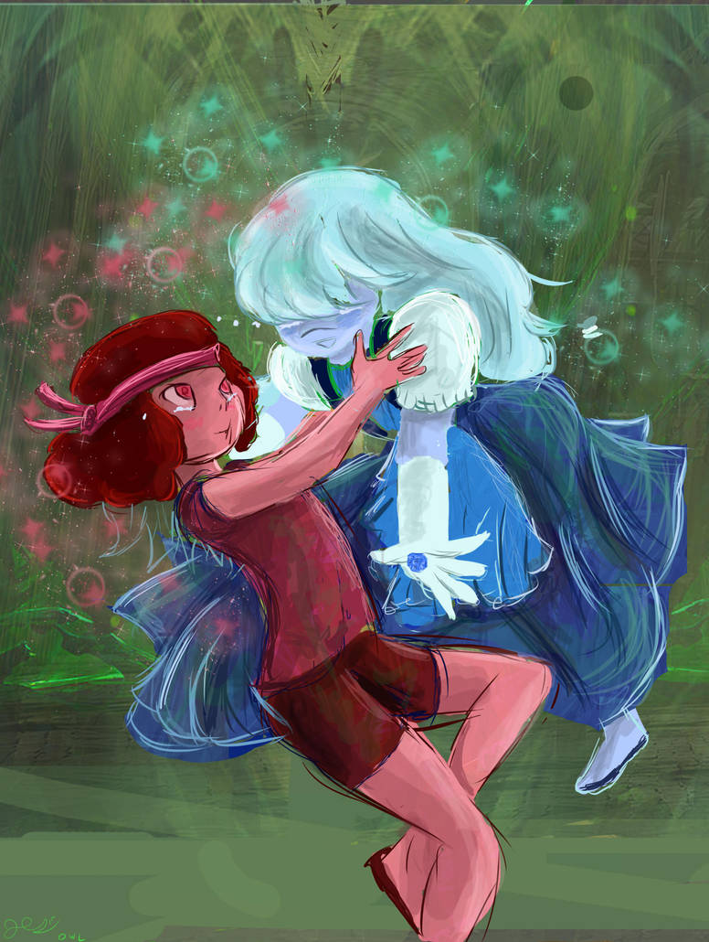 steven universe ruby and sapphire by OwlVortex on DeviantArt