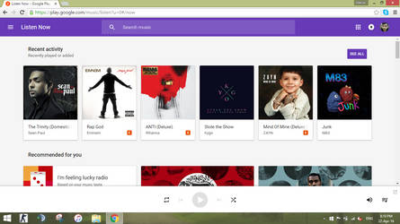 Google play music website is almost renewed by MCDoggy888