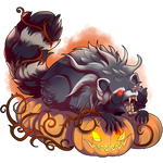 Spooky Raccoon by Ulfrheim