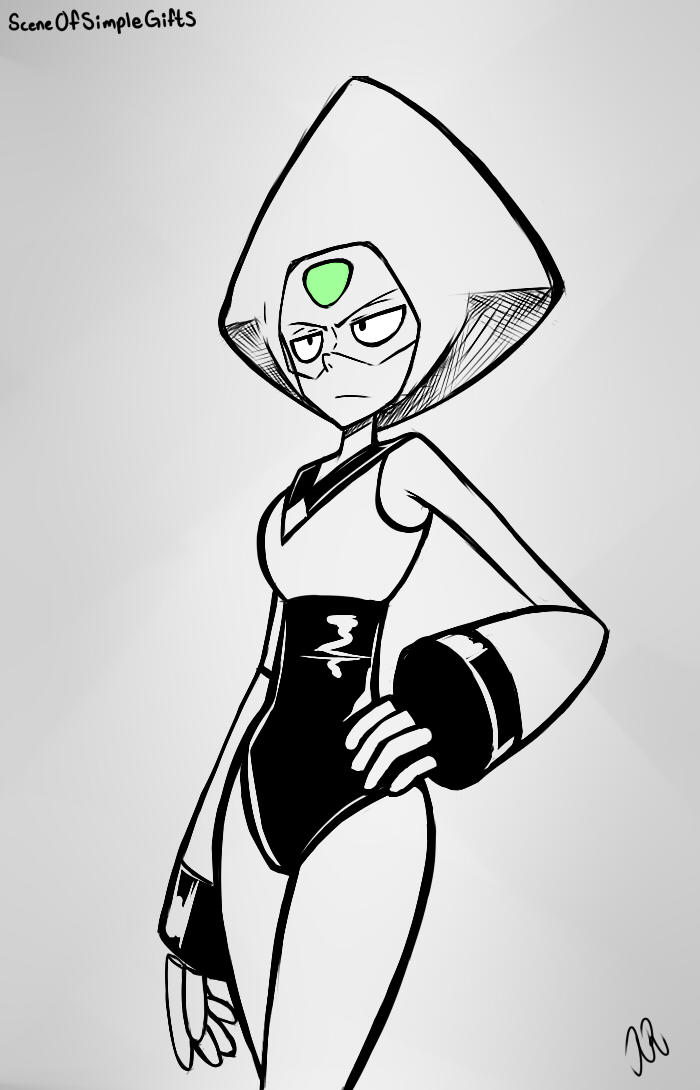 The dorito dork is back.    Art by Character by Rebecca Sugar