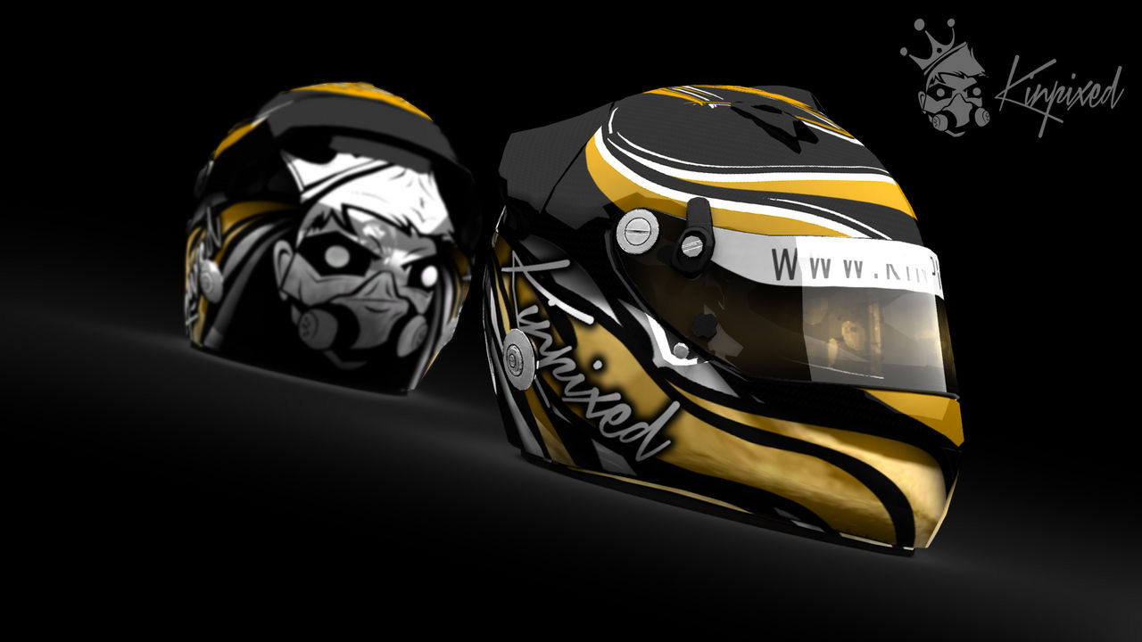 Kinpixed Helmet - 3D Render by Kinpixed