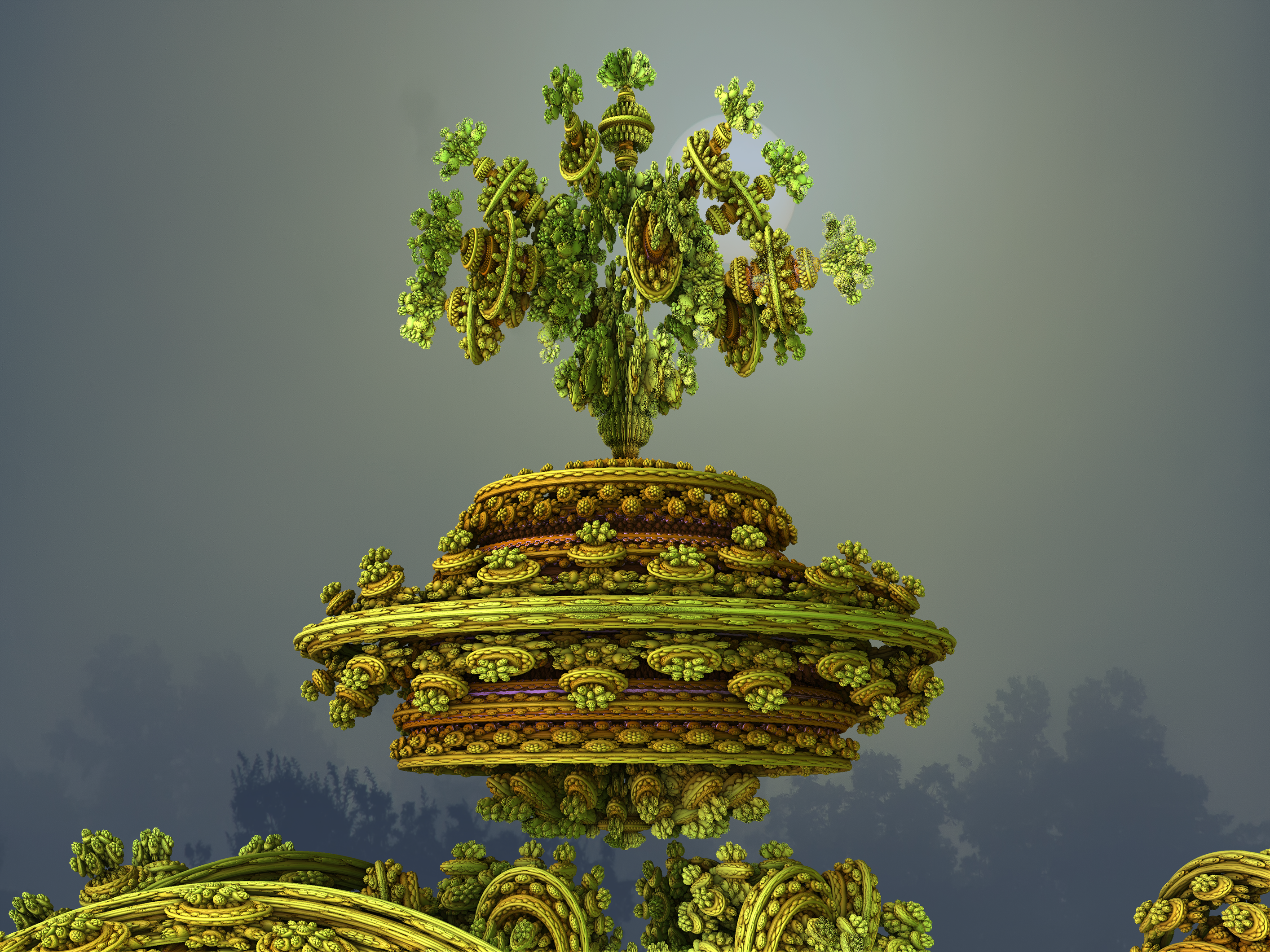 The Tree - MB3D 1.9! by IAmThatStrange